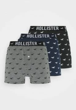 Hollister Co. 3 PACK - Boxershorts - Grey | Herren -Hollister Co Verkäufe 2022 e71ba0791eed4638b275da901be1b52a