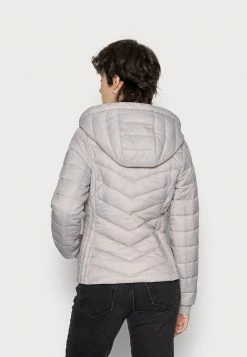 Hollister Co. LIGHTWEIGHT PUFFER - Übergangsjacke - Quiet Grey | Damen -Hollister Co Verkäufe 2022 e7cda178f0844204a445a94f81339571