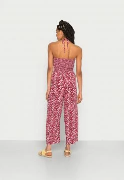 Hollister Co. BARE HALTER - Jumpsuit - Red Floral | Damen -Hollister Co Verkäufe 2022 e832094a062246a5aa1dbfc3993d739d