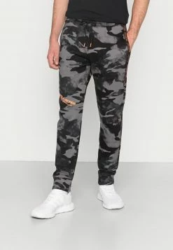 Hollister Co. ALL DAY GAME PLAY BABY TAPES - Jogginghose - Black Camo | Herren