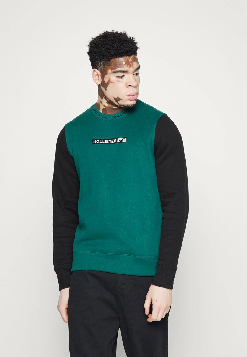 Hollister Co. EMEA SPORT CREW - Sweatshirt - Green | Herren 3 Hollister Co. EMEA SPORT CREW - Sweatshirt - Green | Herren