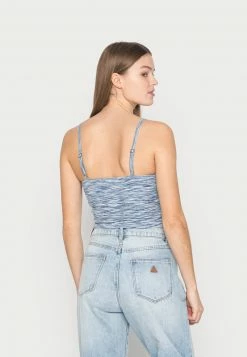 Hollister Co. BARE SPACEDYE CAMI - Top - Blue Space Dye | Damen -Hollister Co Verkäufe 2022 ea3dcedde1db4ea7a284dedf30ad184f