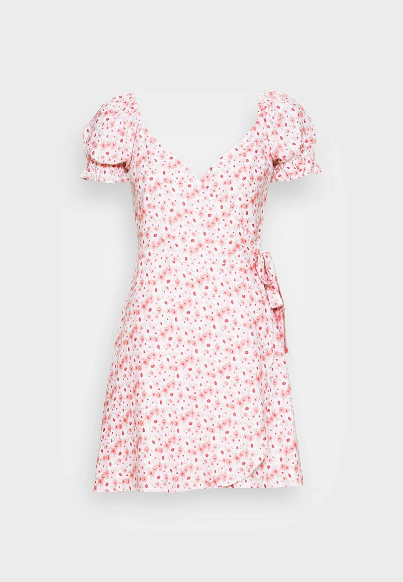 Hollister Co. BEST IS BACK WOVEN WRAP DRESS - Freizeitkleid - Pink | Damen 6 Hollister Co. BEST IS BACK WOVEN WRAP DRESS - Freizeitkleid - Pink | Damen – Bild 4