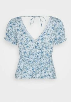Hollister Co. BABYDOLL - Bluse - White | Damen -Hollister Co Verkäufe 2022 eb8055e8ebac481eacb9088abcc3eaf4