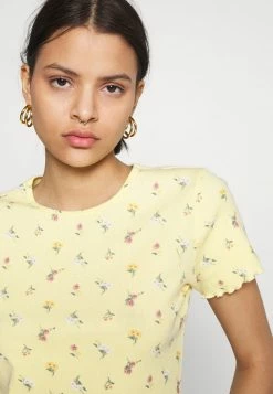Hollister Co. LETTUCE BABY TEE - T-Shirt Print - Yellow | Damen -Hollister Co Verkäufe 2022 ed45ee4000c04b8881411e4fc7fd1747