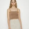 Hollister Co. BARE COZY CLUELESS - Top - Portabella | Damen -Hollister Co Verkäufe 2022 edbc9b9fe9454236a4180df3f81c0bd9