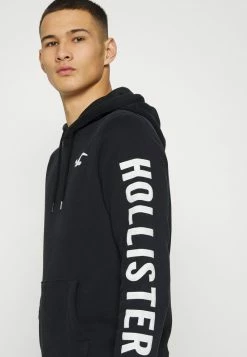 Hollister Co. TECH MATCHBACK - Kapuzenpullover - Black | Herren -Hollister Co Verkäufe 2022 ef0ec0abbe064e92b5261d413c910e3a