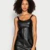 Hollister Co. BARE STRUCTURED - Freizeitkleid - Black | Damen -Hollister Co Verkäufe 2022 ef5554d22d3a48cc90a4a32348a6d498