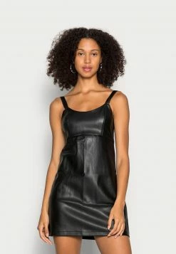 Hollister Co. BARE STRUCTURED - Freizeitkleid - Black | Damen