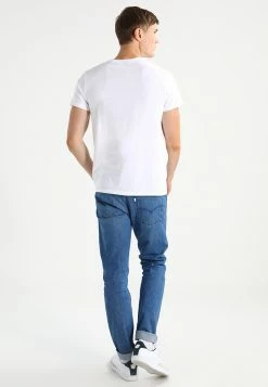 Hollister Co. CREW CHAIN 3 PACK - T-Shirt Basic - White/grey/navy | Herren -Hollister Co Verkäufe 2022 f002746f6af749d78c070e6815ddea34