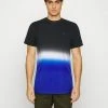 Hollister Co. CREW OMBRE - T-Shirt Print - Blue/white/black | Herren -Hollister Co Verkäufe 2022 f05e2fec94494474be2e79816409190c