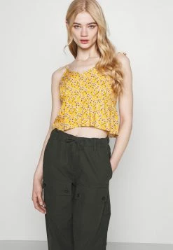 Hollister Co. Top - Yellow | Damen -Hollister Co Verkäufe 2022 f14f6da4b57f4a45977a4a916e658033