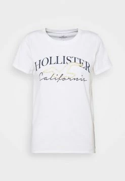 Hollister Co. T-Shirt Basic - White | Damen -Hollister Co Verkäufe 2022 f168c56e9d614900a6e7701196285216