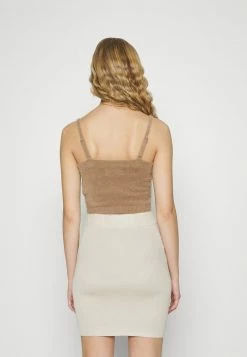 Hollister Co. BARE COZY CLUELESS - Top - Portabella | Damen -Hollister Co Verkäufe 2022 f22a2011a6a14044afe792be6f6584f8