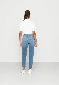 Hollister Co. DARK MOM - Jeans Relaxed Fit - Blue | Damen -Hollister Co Verkäufe 2022 f38739a2ddff49c1a87c62224a2cfee2