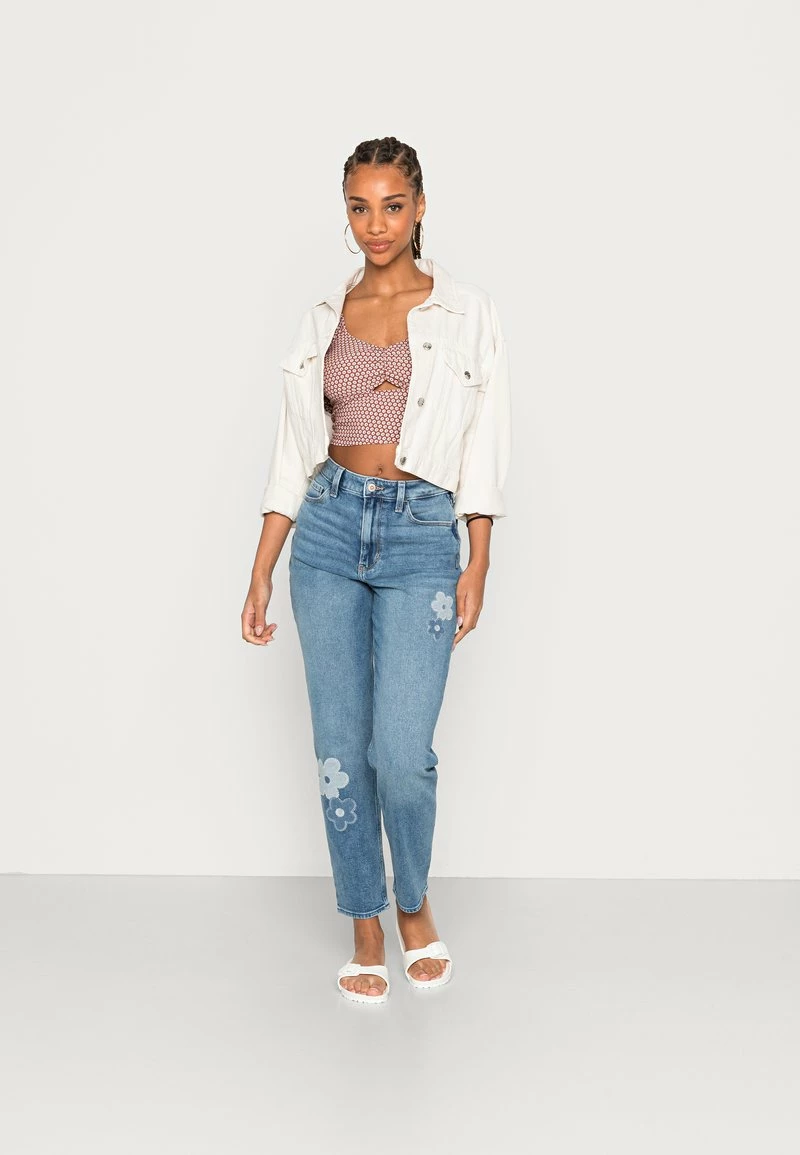 Hollister Co. MELROSE CUTOUT - Langarmshirt - Brown Geo Floral | Damen 4 Hollister Co. MELROSE CUTOUT - Langarmshirt - Brown Geo Floral | Damen – Bild 2