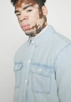 Hollister Co. JACKET - Jeansjacke - Blue Denim | Herren -Hollister Co Verkäufe 2022 f5fc5282a97d4d1582146e2229c028ed