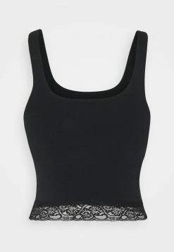 Hollister Co. TANK - Top - Black | Damen -Hollister Co Verkäufe 2022 f60581b08f424fa79c8d623c712f7fe2