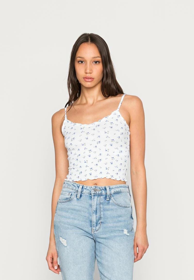 Hollister Co. 3 PACK - Top - White Ground Blue/griaille/white | Damen 4 Hollister Co. 3 PACK - Top - White Ground Blue/griaille/white | Damen – Bild 2