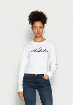 Hollister Co. Langarmshirt - White | Damen