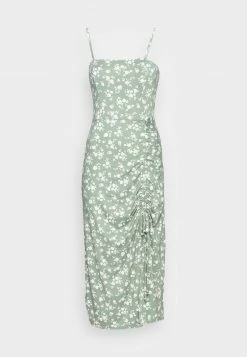 Hollister Co. BEST IS BACK - Freizeitkleid - Green Floral | Damen -Hollister Co Verkäufe 2022 f6c8c357399e49a59072e4bf15ff11c4