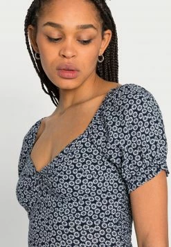 Hollister Co. TWIST SHORT DRESS - Freizeitkleid - Navy | Damen -Hollister Co Verkäufe 2022 f7726be638c945659ab2c3d92836fd94