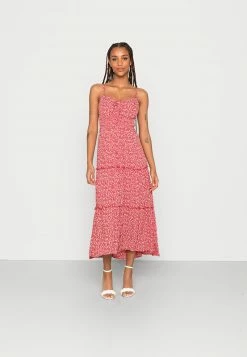 Hollister Co. BARE MIDI - Freizeitkleid - Red | Damen