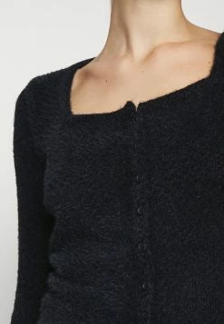 Hollister Co. BUTTON THROUGH - Strickjacke - Casual Black | Damen -Hollister Co Verkäufe 2022 f7b89be267e5406baaaeb3d55e2ddc20