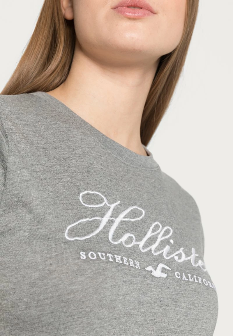 Hollister Co. T-Shirt Print - Grey | Damen 7 Hollister Co. T-Shirt Print - Grey | Damen – Bild 5