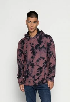 Hollister Co. WASH - Sweatshirt - Black/purple Wash | Herren