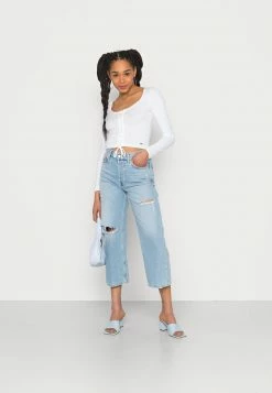 Hollister Co. Langarmshirt - Bright White | Damen -Hollister Co Verkäufe 2022 f99d60380e964088accda0c4a398222a