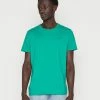 Hollister Co. CREW ICON SOLIDS - T-Shirt Basic - Green | Herren
