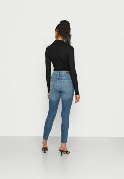 Hollister Co. Jeans Skinny Fit - Dark Blue Denim | Damen -Hollister Co Verkäufe 2022 fa43be7211cf4b96aea08366fe78ea52