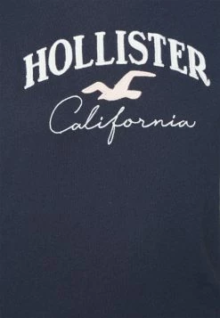 Hollister Co. T-Shirt Print - Navy | Damen -Hollister Co Verkäufe 2022 fa47286980c64fc6b4dcca39ce7a93aa