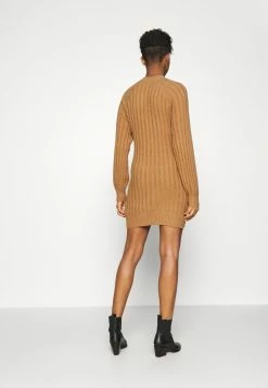 Hollister Co. SWEATER DRESS - Strickkleid - Tan | Damen -Hollister Co Verkäufe 2022 fa582a6acc6f4440b5af0d3e4e8fb503