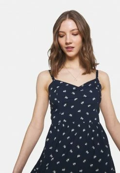 Hollister Co. BARE SHORT DRESS - Freizeitkleid - Navy | Damen -Hollister Co Verkäufe 2022 fd06ead8875b42e4a70795265bd6630a