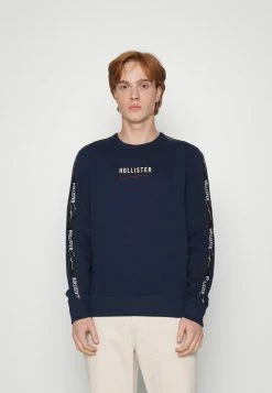 Hollister Co. TAPES TECH CREW - Sweatshirt - Navy | Herren