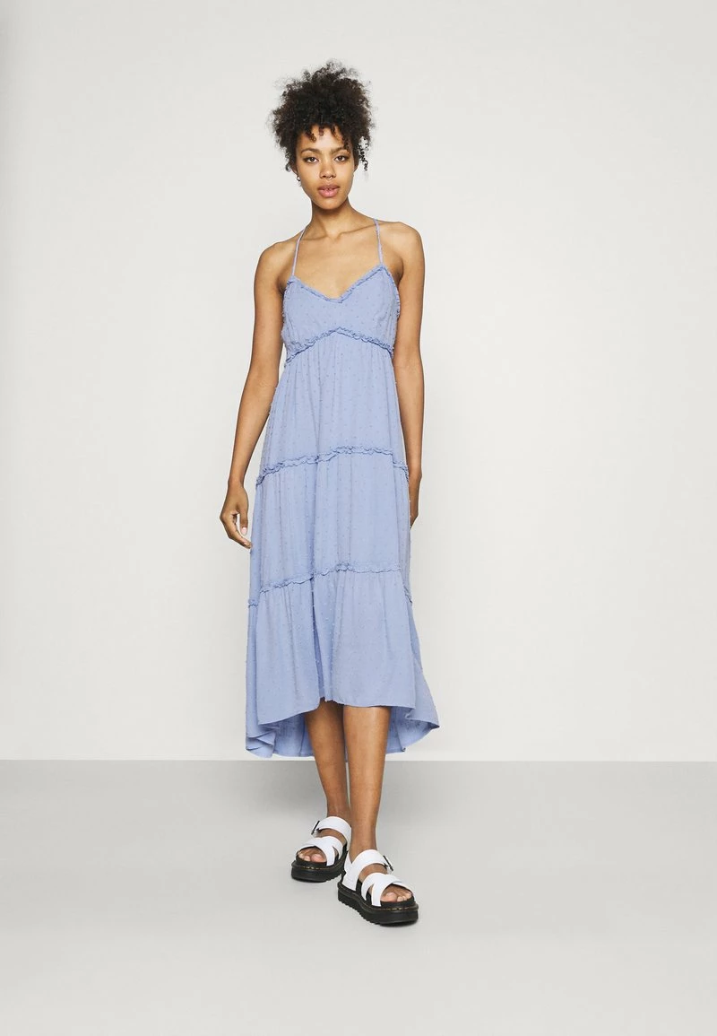 Hollister Co. ELEVATED PRETTY MIDI - Freizeitkleid - Light Blue | Damen 3 Hollister Co. ELEVATED PRETTY MIDI - Freizeitkleid - Light Blue | Damen