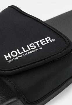 Hollister Co. Pantolette Flach - Black | Herren -Hollister Co Verkäufe 2022 fe36ea38e7cc4b15908238d29af7f96a