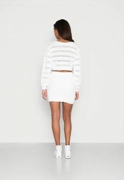 Hollister Co. CROCHET SKIRT - Minirock - White | Damen -Hollister Co Verkäufe 2022 fe88ad0115e94a82b28039fb96dedf26