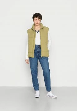 Hollister Co. ICON CABLE V NECK - Strickpullover - White/navy Tipping | Damen -Hollister Co Verkäufe 2022 fe965dd0ee87465a8f1f4ab143b4857a