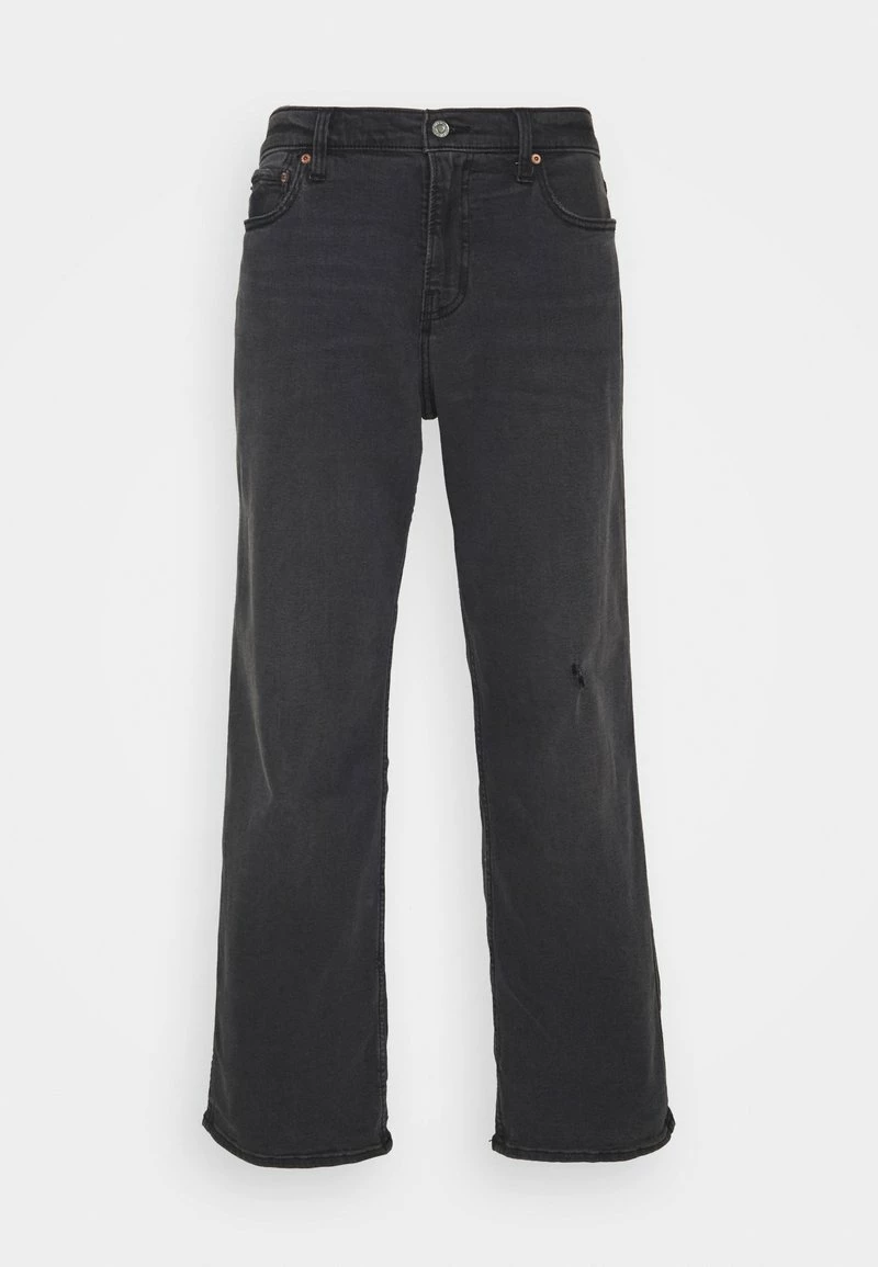 Hollister Co. CROP WIDE CHARACTER - Jeans Relaxed Fit - Washed Black | Herren 6 Hollister Co. CROP WIDE CHARACTER - Jeans Relaxed Fit - Washed Black | Herren – Bild 4